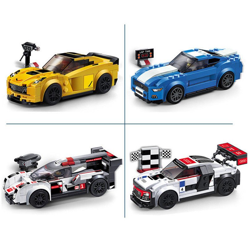 Super Racers Supercar Racing Car Building Blocks