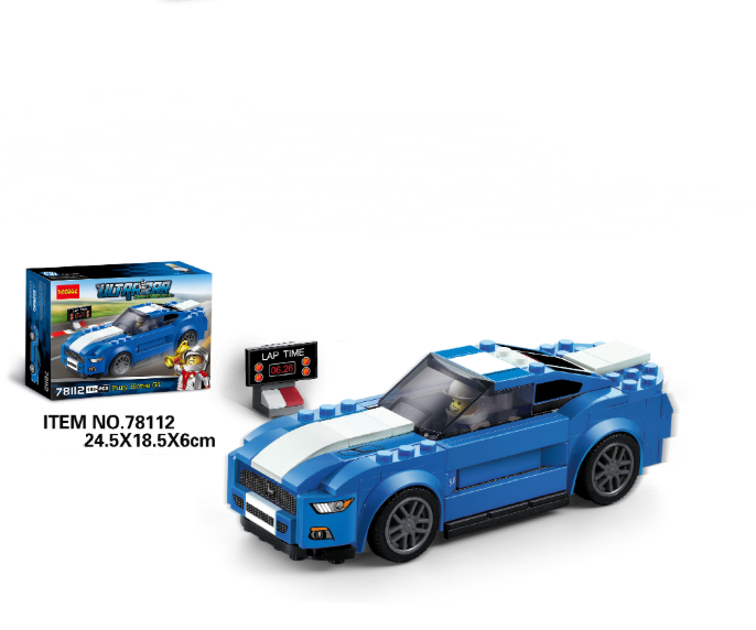 Super Racers Supercar Racing Car Building Blocks