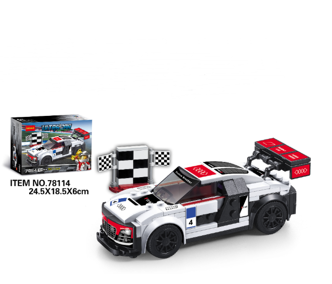 Super Racers Supercar Racing Car Building Blocks