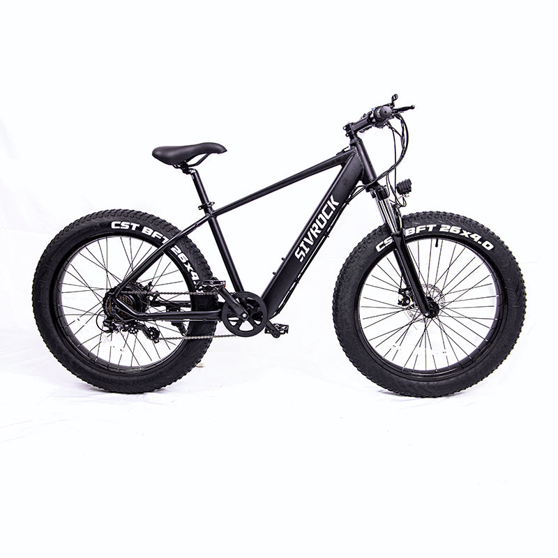 Sivrock Ebike Electric Bike 26\' Fat Tire 1000W Motor 48V 15Ah Large Battery Mountain E-Bike Shimano 7-Speed Bicycle