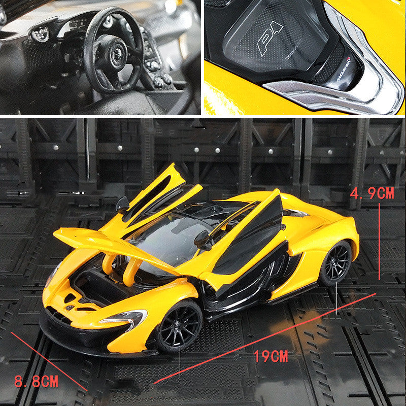 Alloy Sports Car Model Metal Racing Collection Ornaments